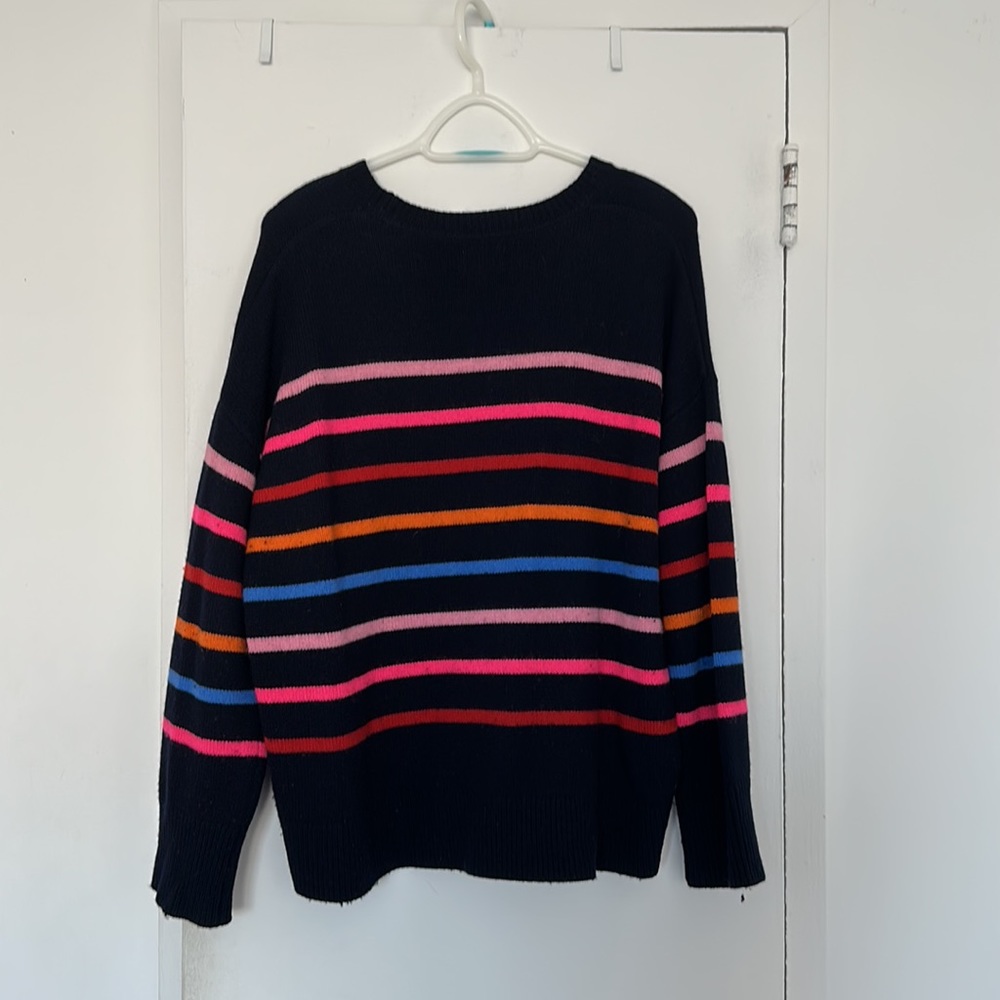 Sundry Oversized Stripped Sweater - Picture 4 of 5
